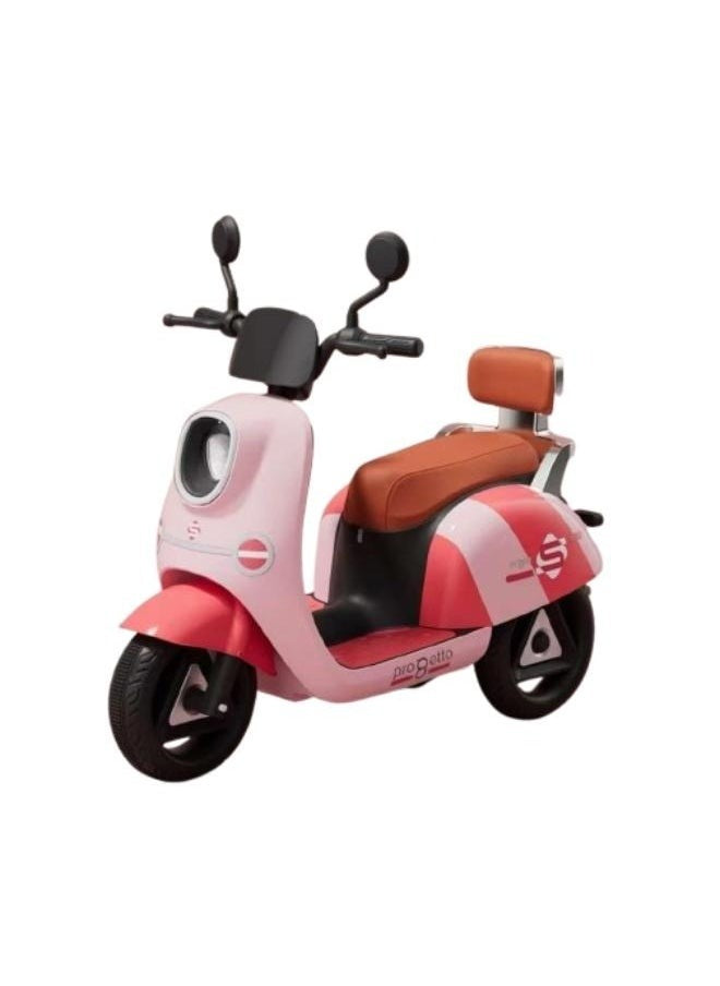 Megawheels Vespa Progetto Kids Electric Motorcycle 6V 7AH Battery