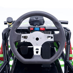 steering View of Dune Dasher 60v20ah UTV Off Road Buggy