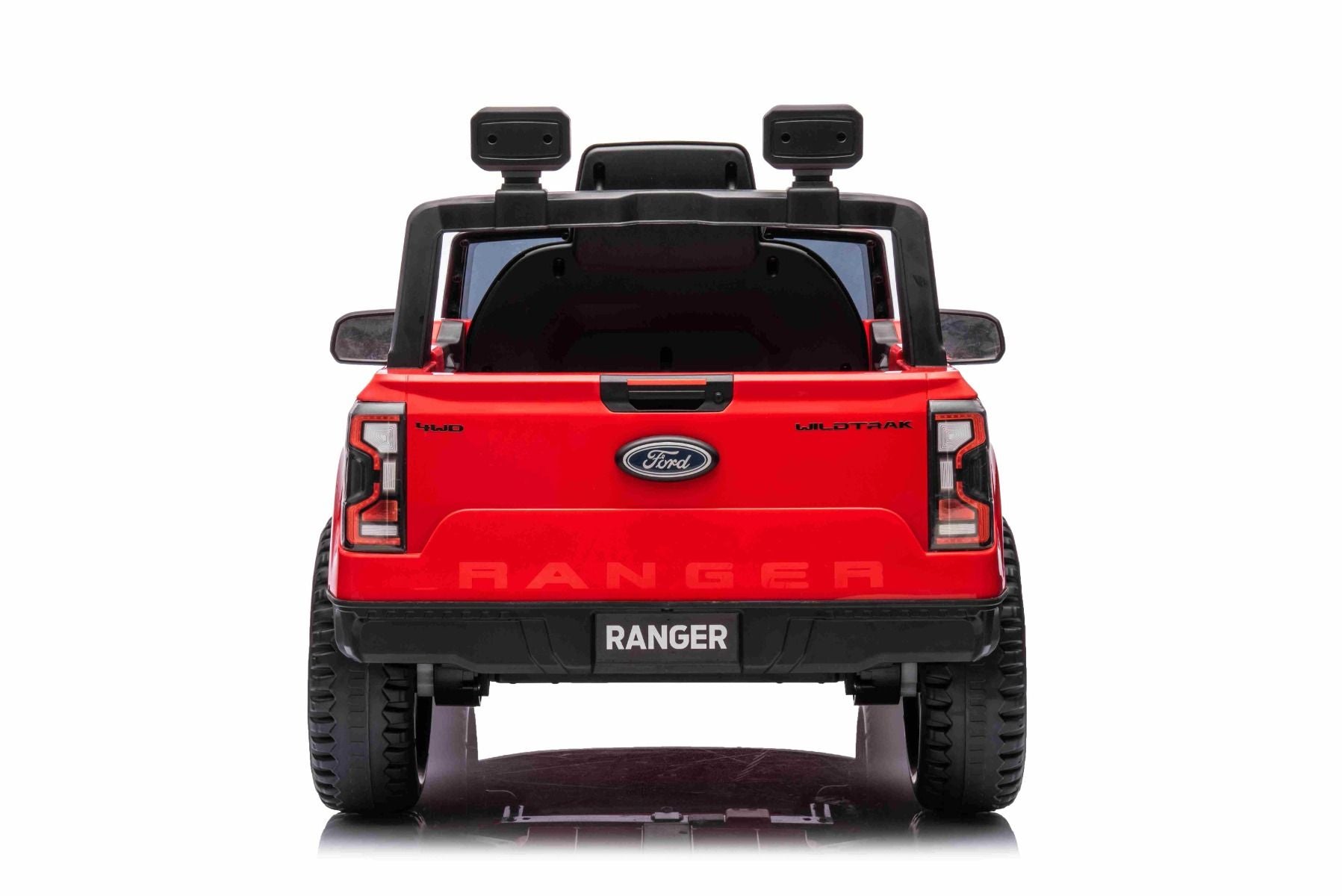 Back View of Licensed Ford Ranger Ride on Car for Kids with Remote Control