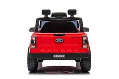 Back View of Licensed Ford Ranger Ride on Car for Kids with Remote Control