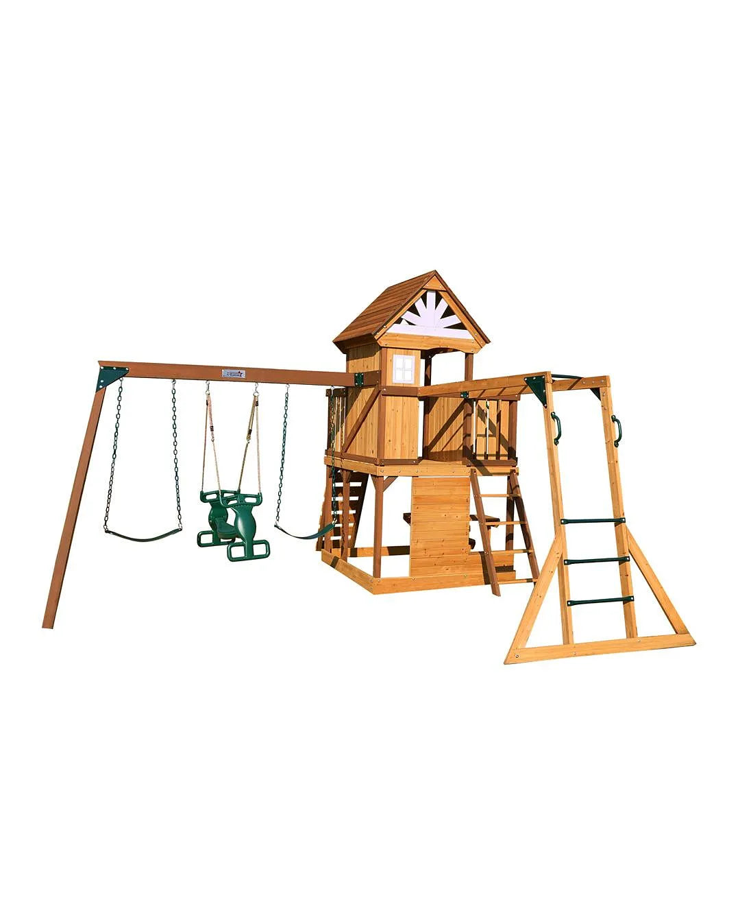 Megastar Dynamic Sports Arabian Ibex Wooden Swing Set