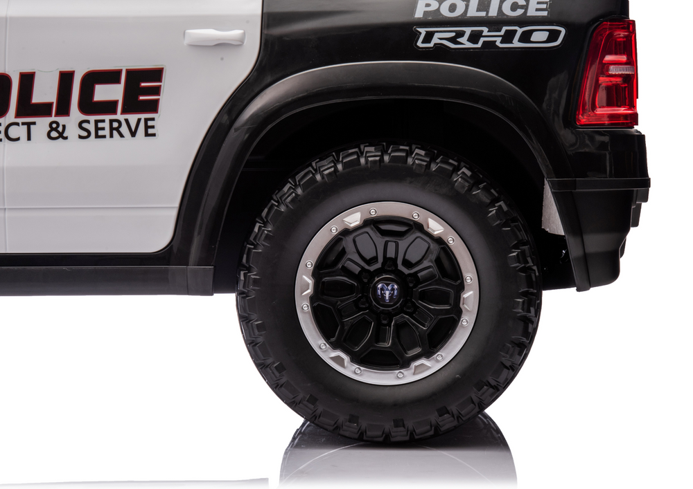Megastar Electric Rideon Kids Police Sedan Car 12 V