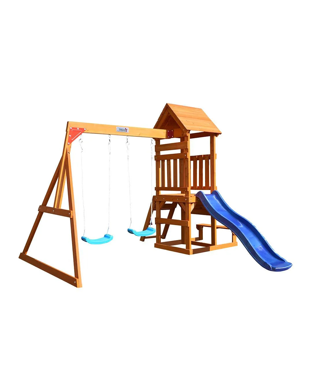 Megastars Dynamic Sports Arabian Hyrax Wooden Swing Set