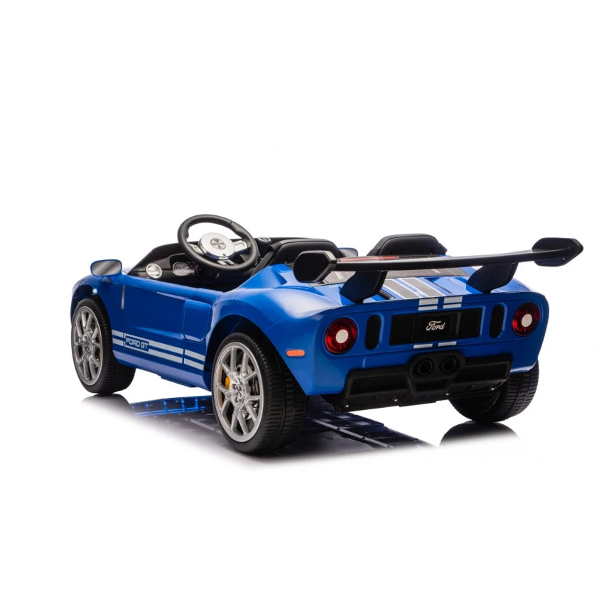 Back View of Megastar Ride on Licensed Ford GT Electric Car