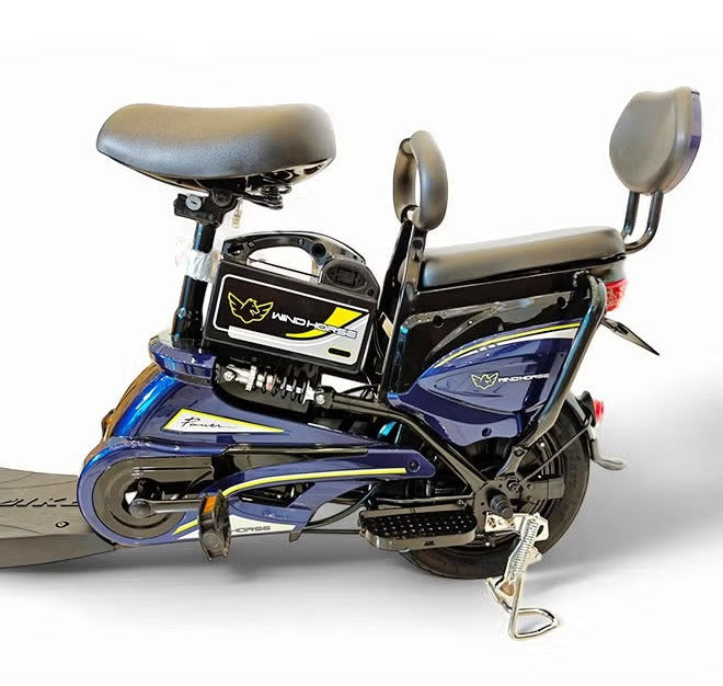 Megawheels Electric Scooter M1 Powerful Electric Delivery Bike with 48W Battery, 14" Tire Ebike with Warranty