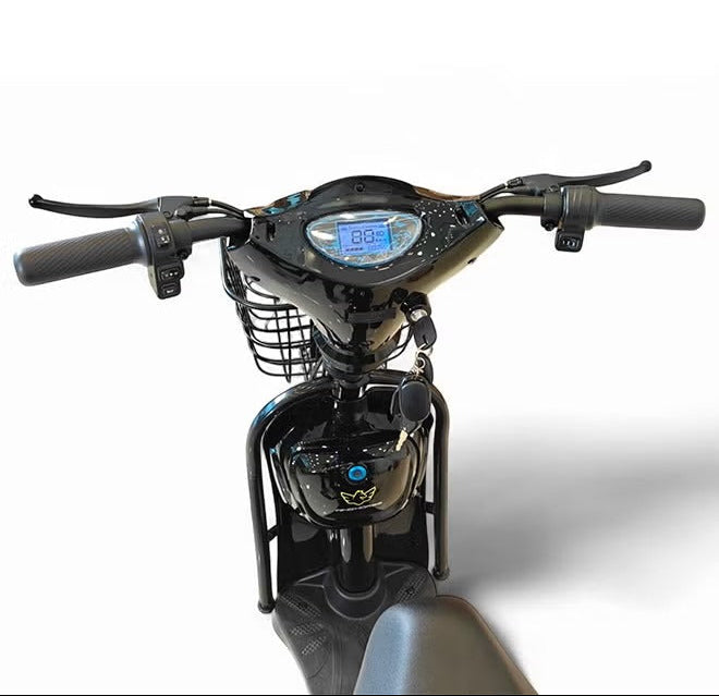 Megawheels Electric Scooter M1 Powerful Electric Delivery Bike with 48W Battery, 14" Tire Ebike with Warranty