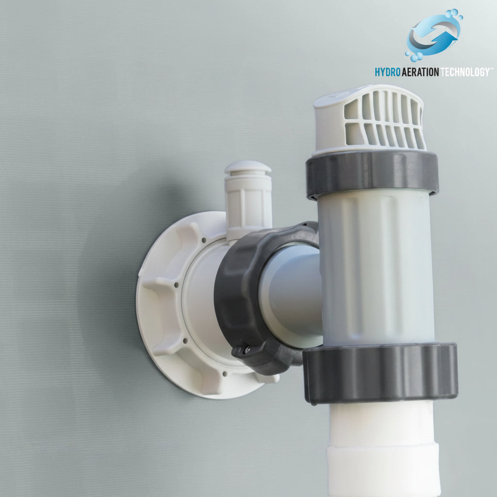 Pump with hydro aeration technology