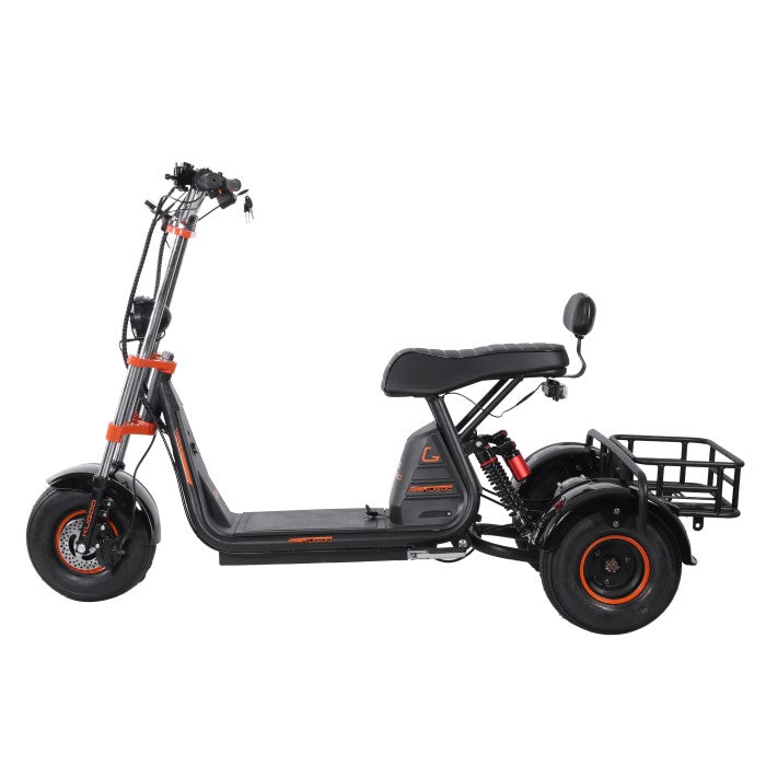 Kugoo C4 Electric Scooter  3-Wheel E Bike for Adults 