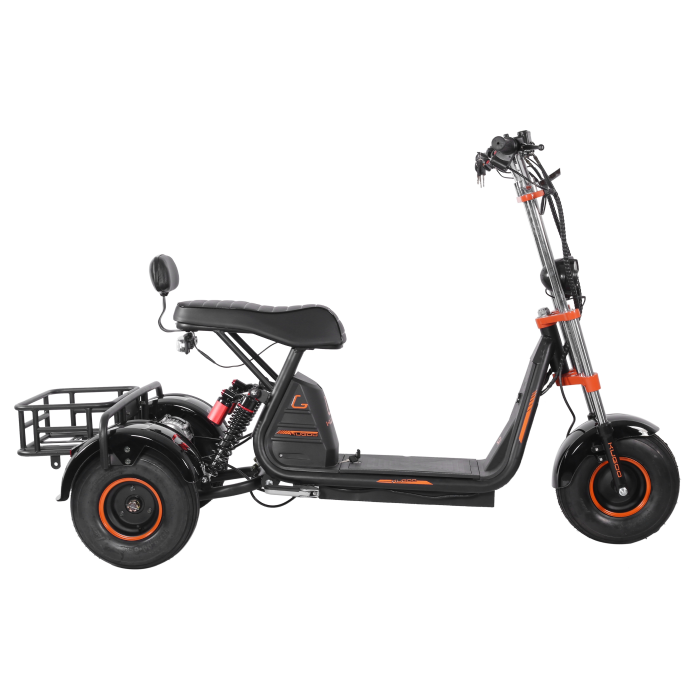 Kugoo C4 Electric Scooter 1200 Watt Motor Power 3-Wheel E-Bike