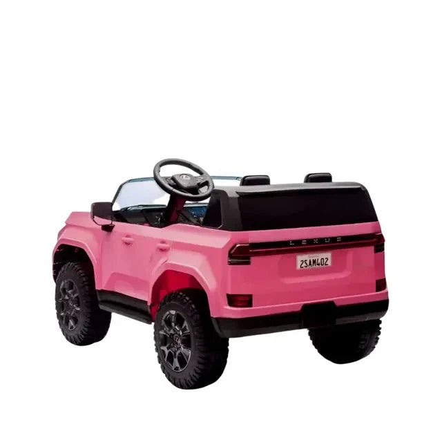 Pink toy car with Dual Motor and Remote Control