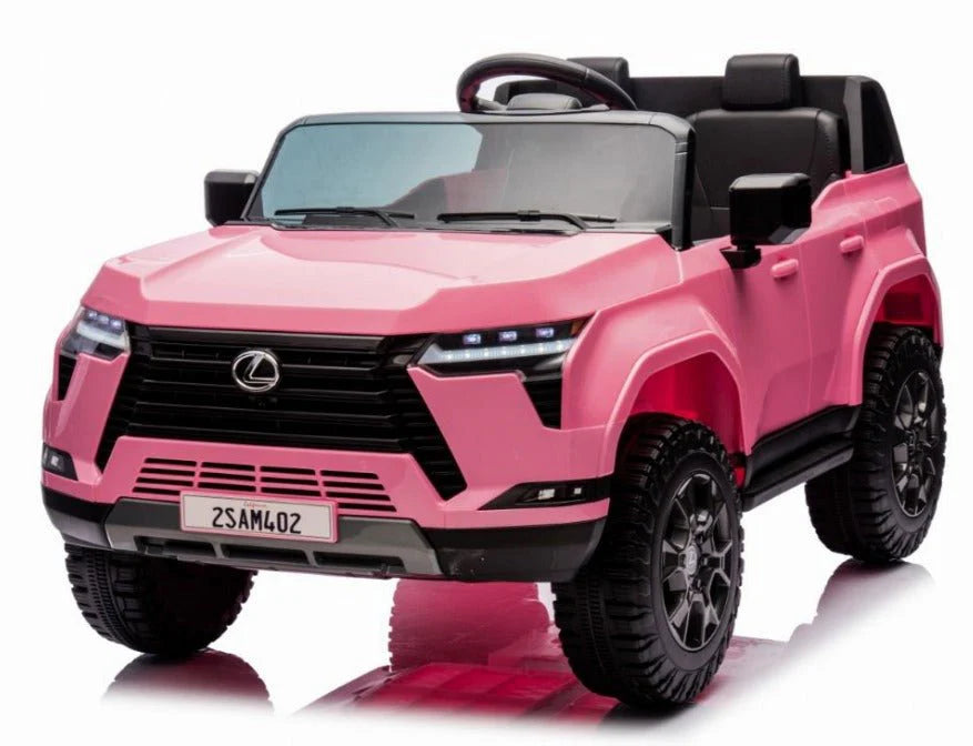Side Front view of Licensed 12v Lexus GX Series Kids Electric Car