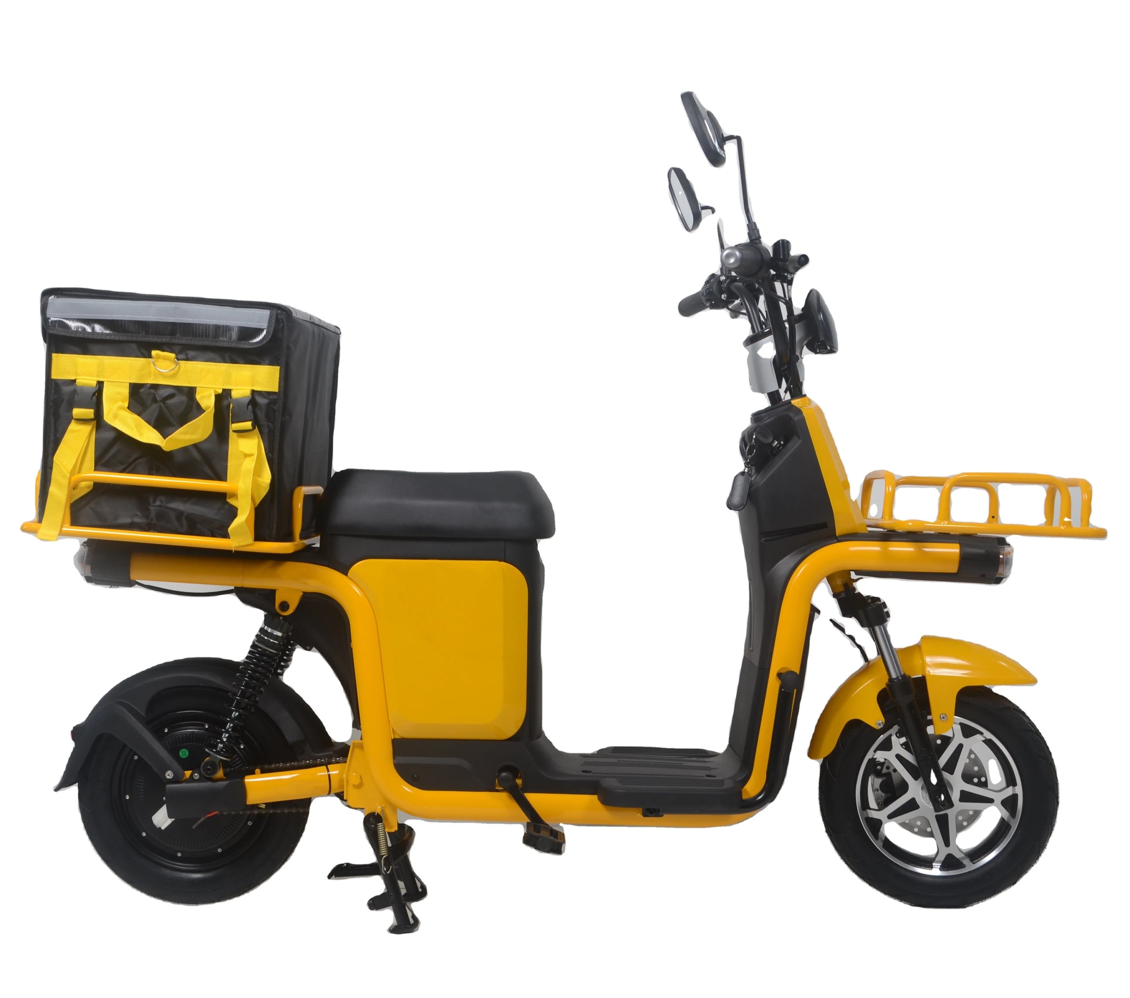 Megawheels MaxHaul Delivery E-Bike 48 v Grocery Scooter for Heavy Loads with Warranty