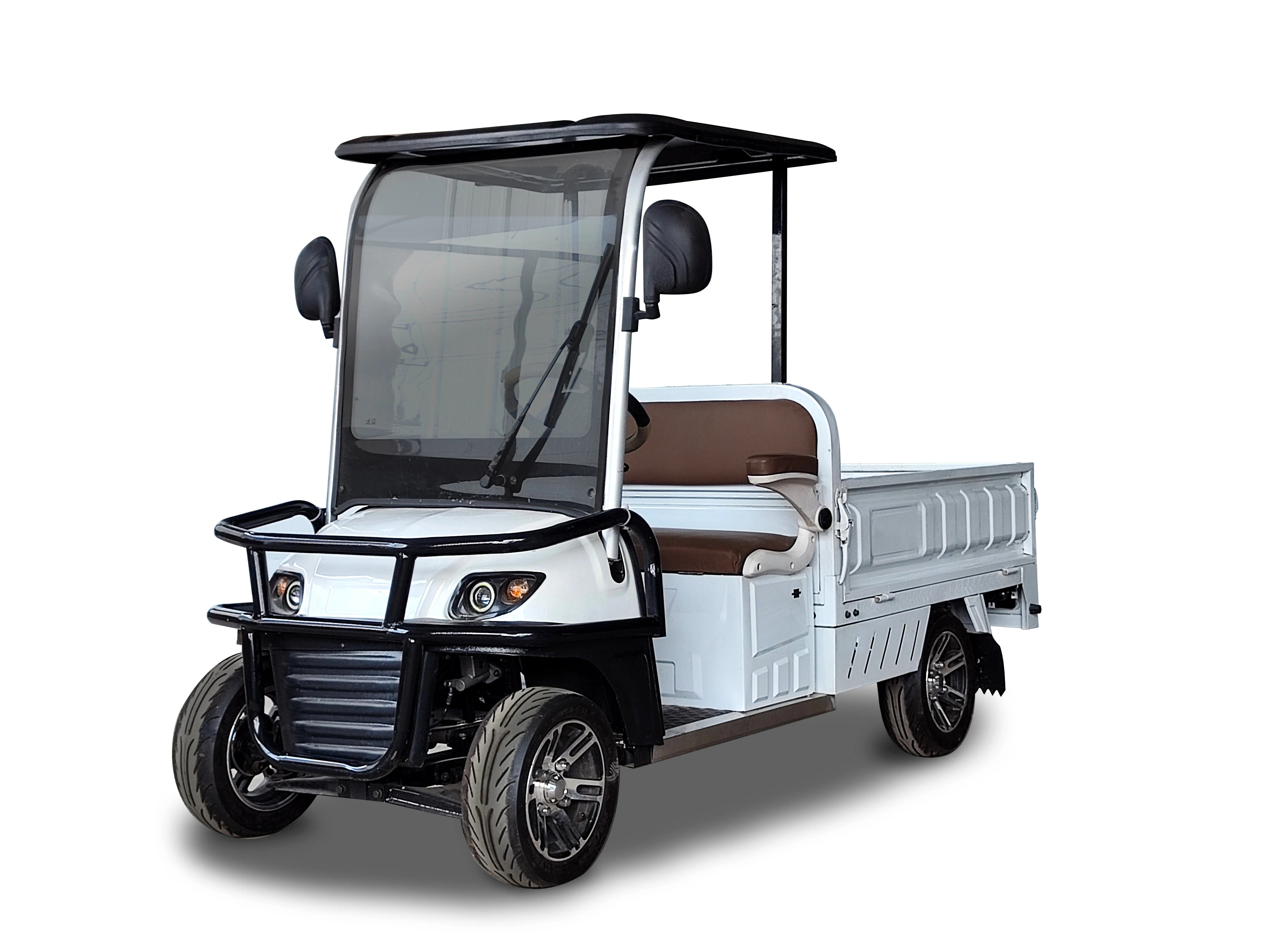 Megawheels Cruisemaster Golf Cart 2 Seater With Long Cargo Utility Box 60 V