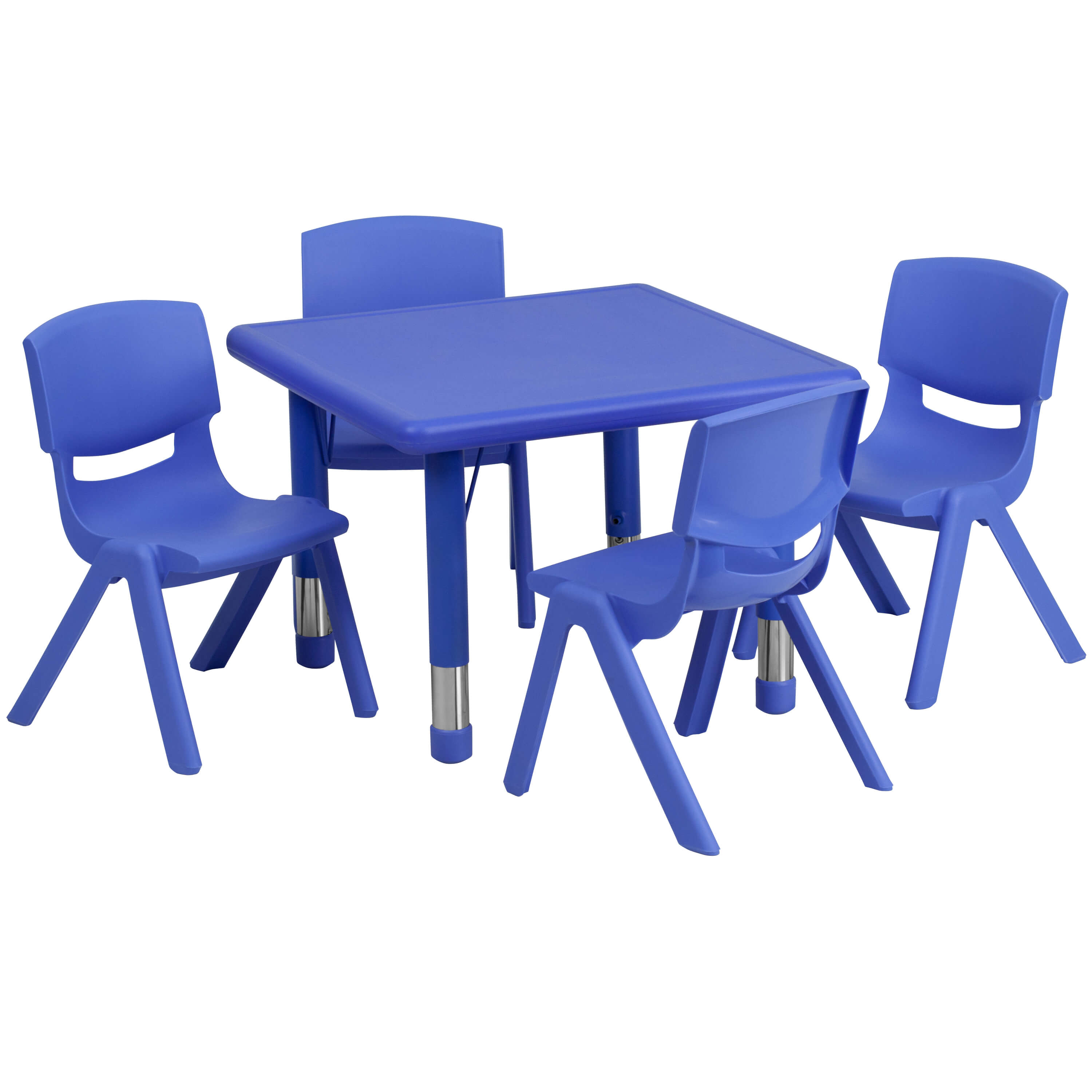Megastar Kids Multipurpose Square study & Dining Table Assorted colors - 54 Cms