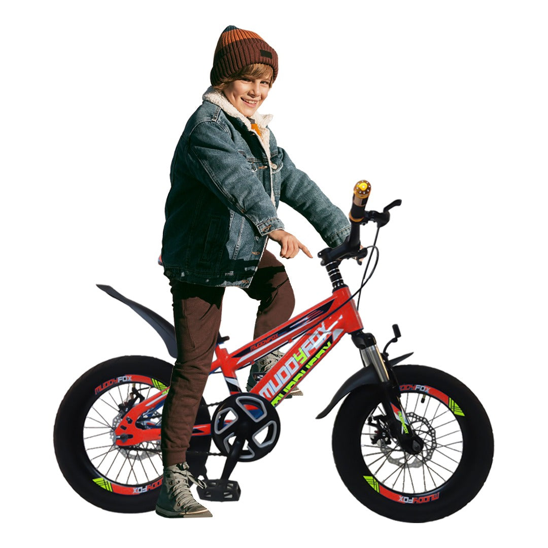 "Megawheels Youth 20-Inch Muddy Fox Bike for Kids -Red