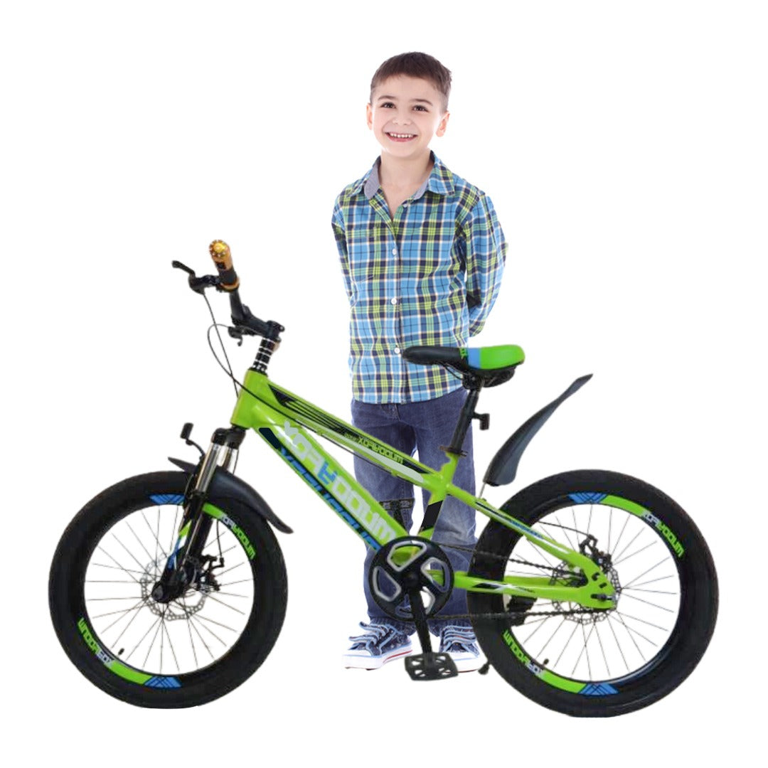 "Megawheels Youth 20-Inch Muddy Fox Bike for Kids-Green
