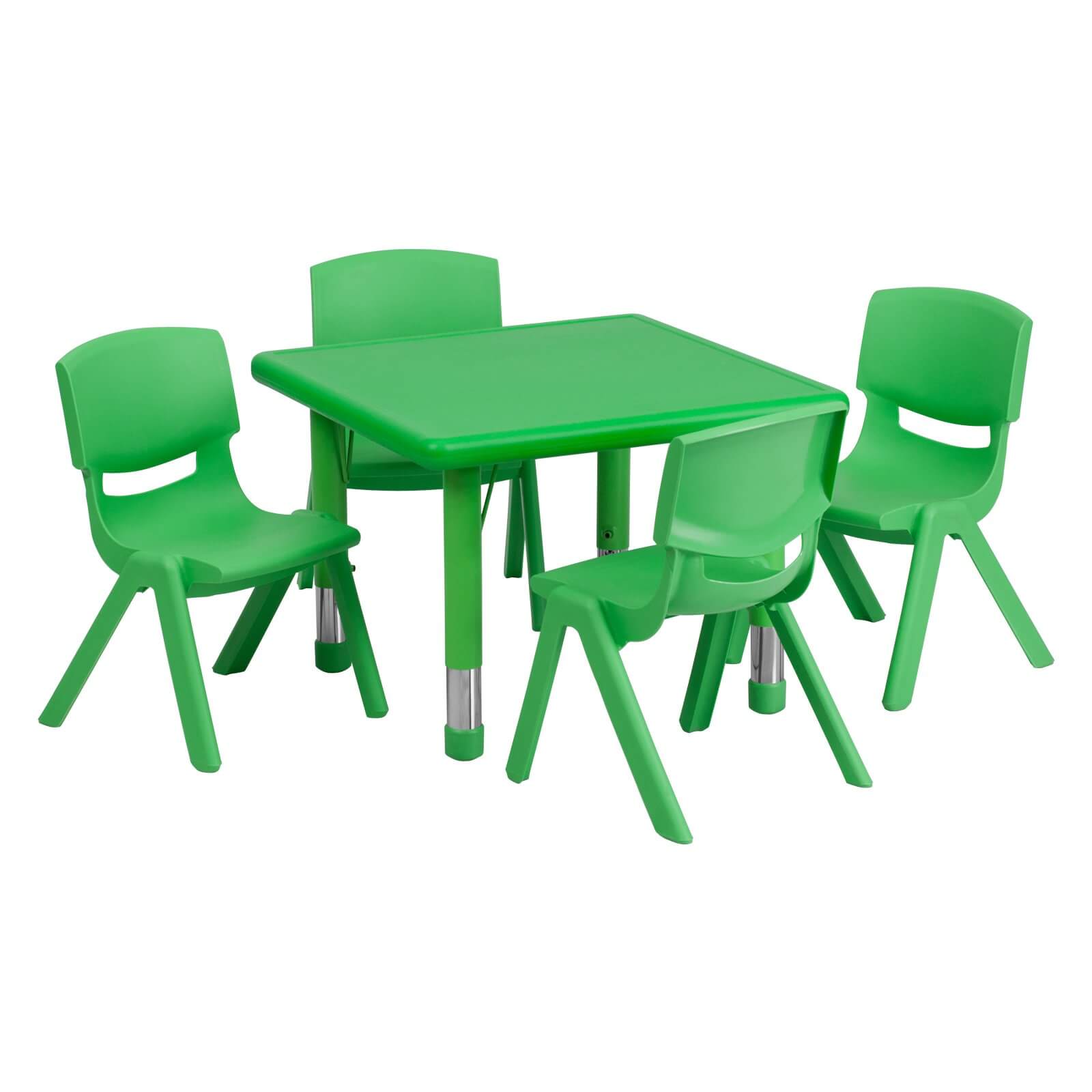 Megastar Kids Multipurpose Square study & Dining Table Assorted colors - 50 