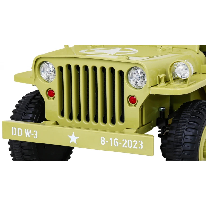 Megastar Rideon Mini Jeep 12 V With 2 Seats