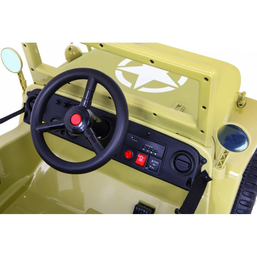 Megastar Rideon Mini Jeep 12 V With 2 Seats