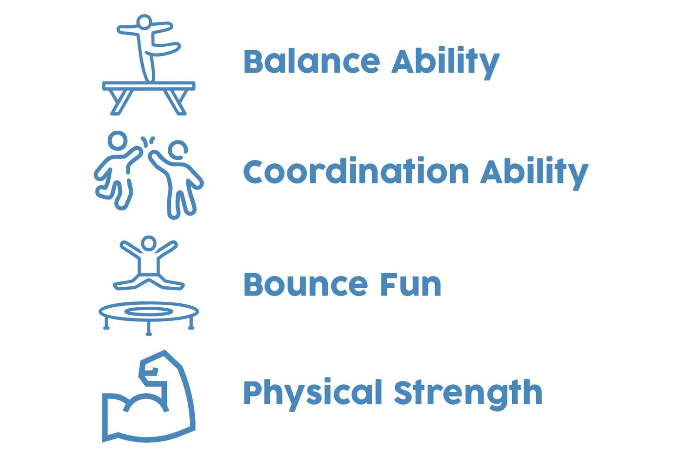 Bestway WonderJump Trampoline for Toddlers and Kids with Handlebar