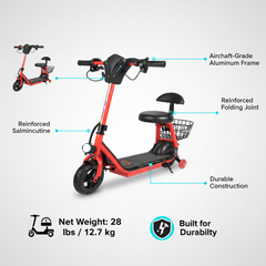 Kugoo A1 electric scooter with features 