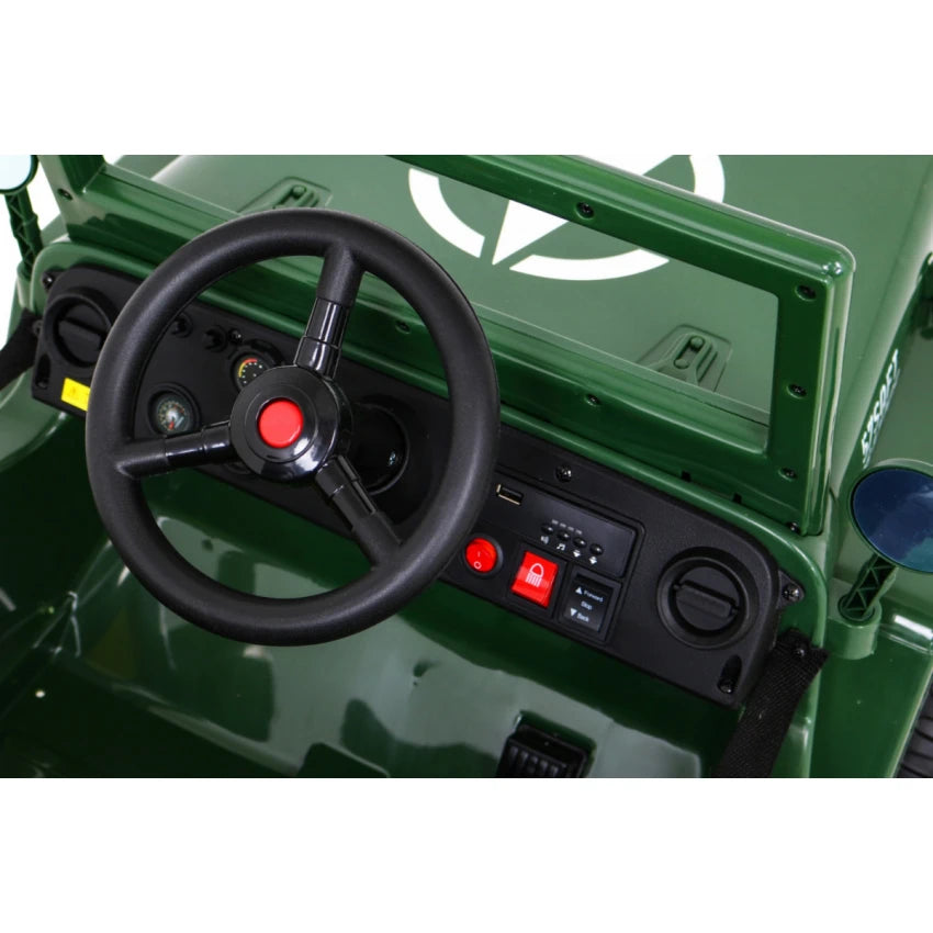 Megastar Rideon Mini Jeep 12 V With 2 Seats