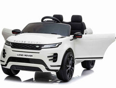 Megastar Ride on Licensed Land Rover Discovery Kids electric car 12V-White