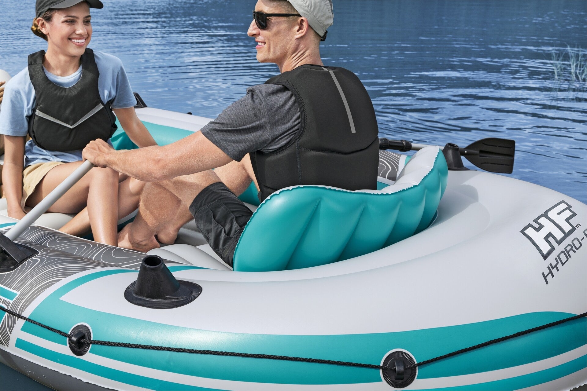 Best Way Raft Bestway Hydro-Force Adventure Elite X5 Raft Set - 11'11