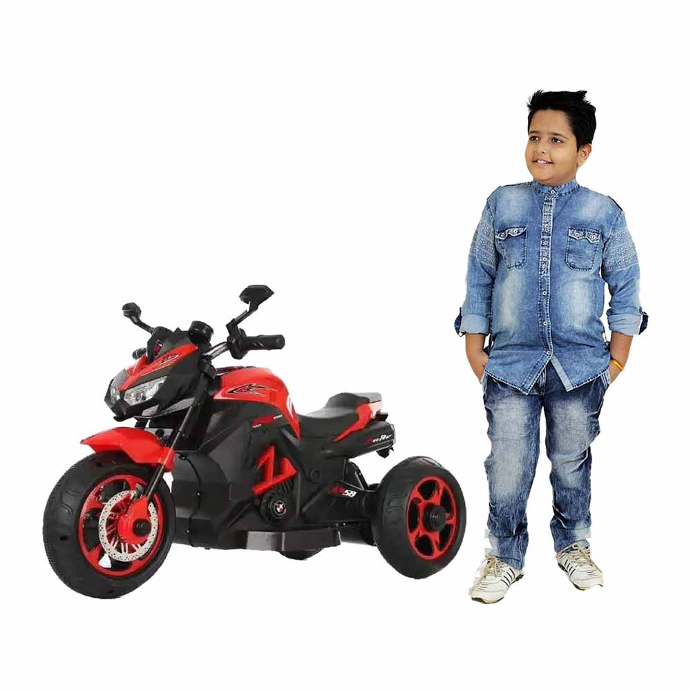 Megastar Ride on 12v Hurricane kids electric Motorcycle Trike
