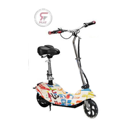 Blue Style Zippy Electric Foldable Scooter | Kids Electric Scooter