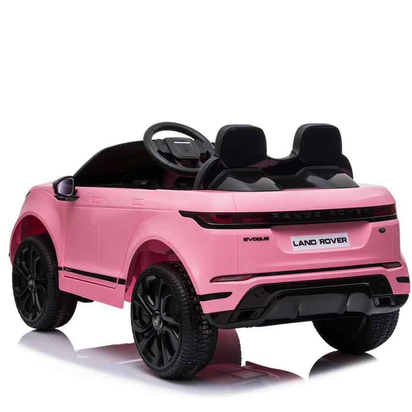 Megastar Ride on Licensed Land Rover Discovery Kids electric car 12V-pink
