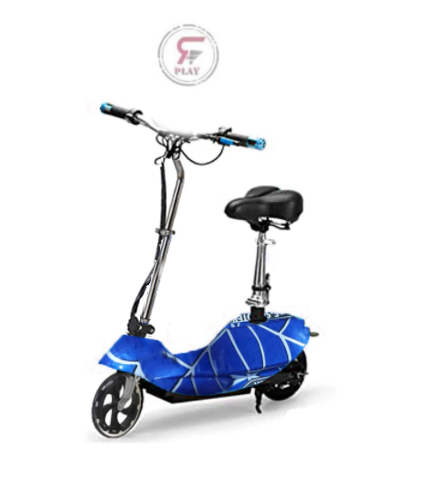 Blue Style Zippy Electric Foldable Scooter | Kids Electric Scooter