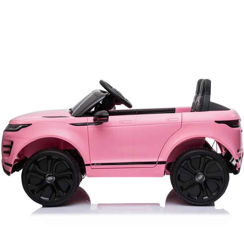 Megastar Ride on Licensed Land Rover Discovery Kids electric car 12V-pink