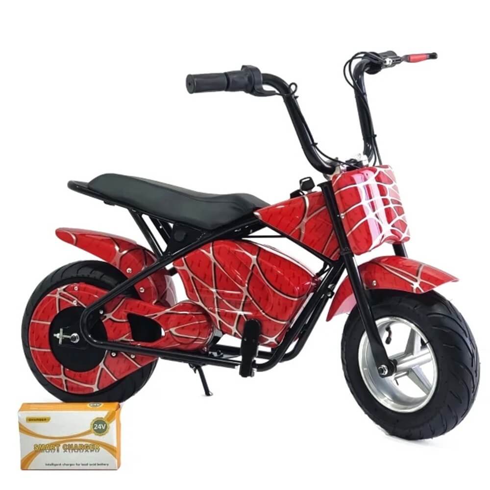 Megawheels Mini Electric 24 v Dirt Rocket bike | Red