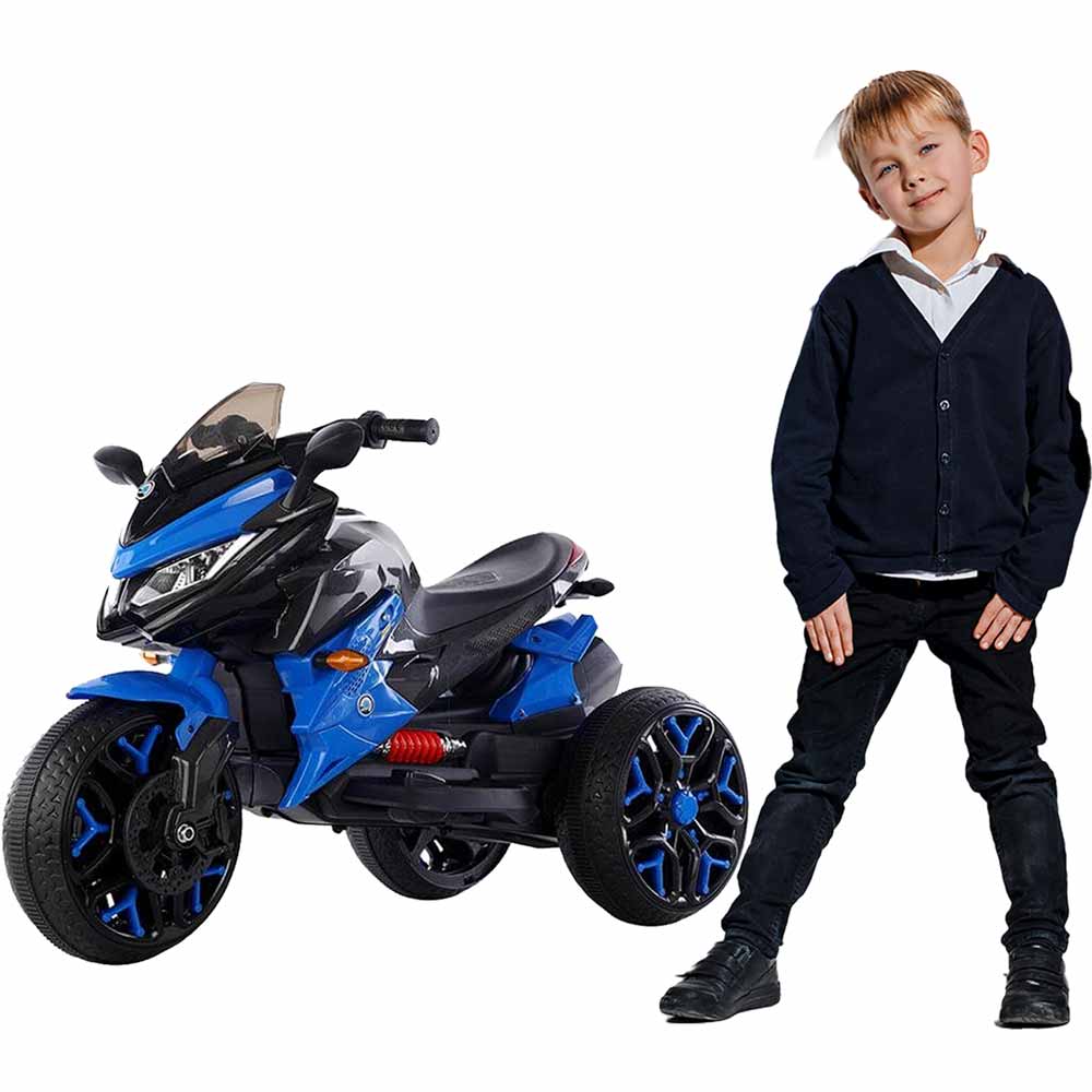 Megastar Ride on 12 v Suzuki style trike kids electric Motorbike