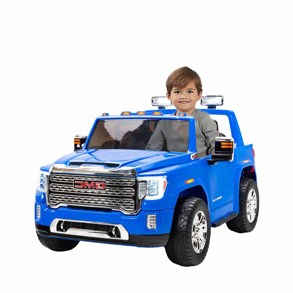 سيارة ميجا ستار الكهربائية للأطفال جي ام سي جيب 12 فولت