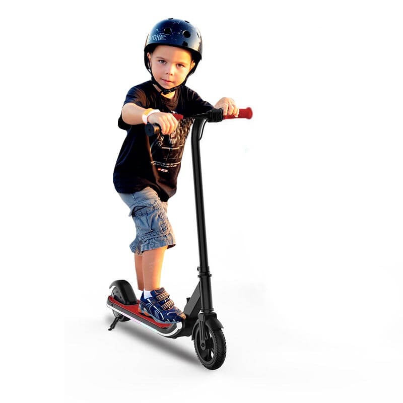Megawheels Pro 5 Kids Electric Scooter kid riding