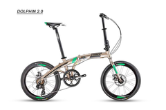 Trinx Folding Mountain Bike Dolphin 2.0 foldable 20" in UAE