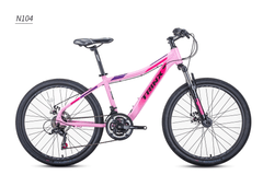 Pink Mountain bike TRINX NANA Alloy 24