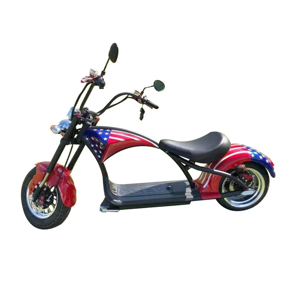 Coco City Chopper scooter 60 v 2000 watts side view