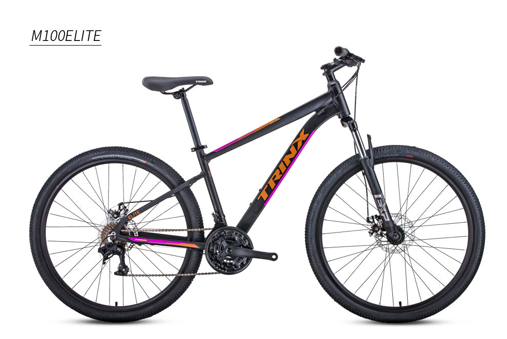 Mat Black Trinx Mountain Bike M100 Elite 27.5