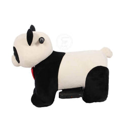 Electric Ride on Plush Panda Animal Toy Battery Operated 6V Side