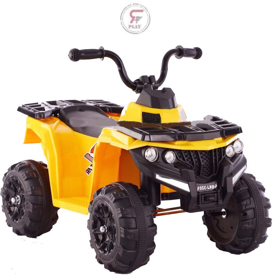 Yellow Electric Ride On Quad bike For Superkids 6V