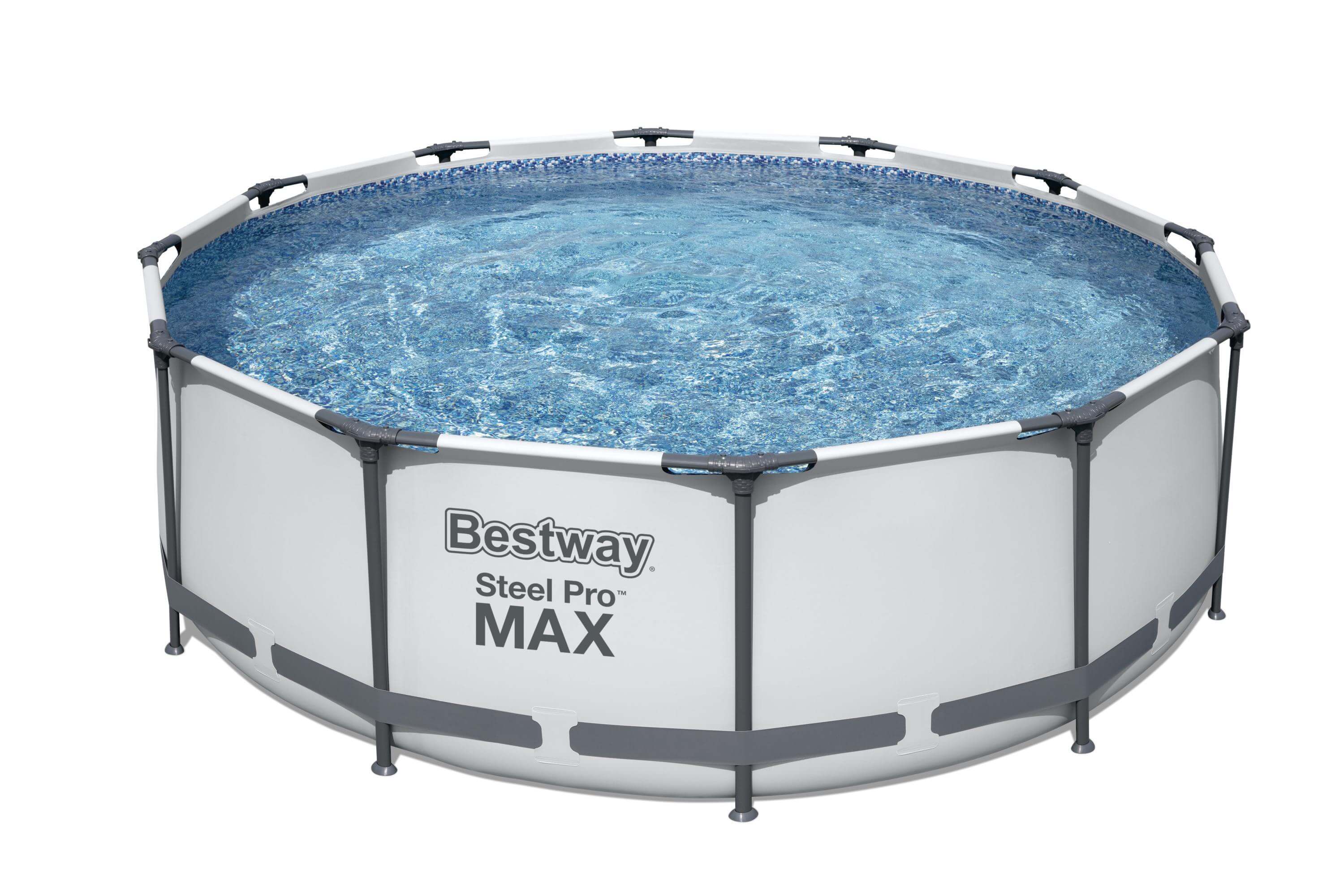 Bestway 15' x 48"/4.57m x 1.22m Steel Pro Frame Pool Set