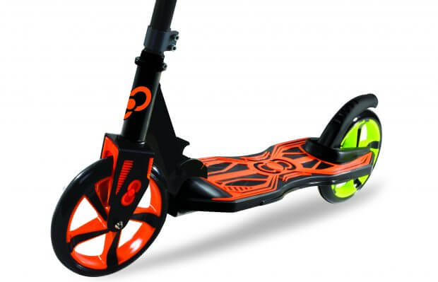 Megawheels Maxi Neon 2 wheels kick scooter for teens-Orange