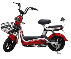 MEGAWHEELS Electric Moped Scooter Smart Bike front