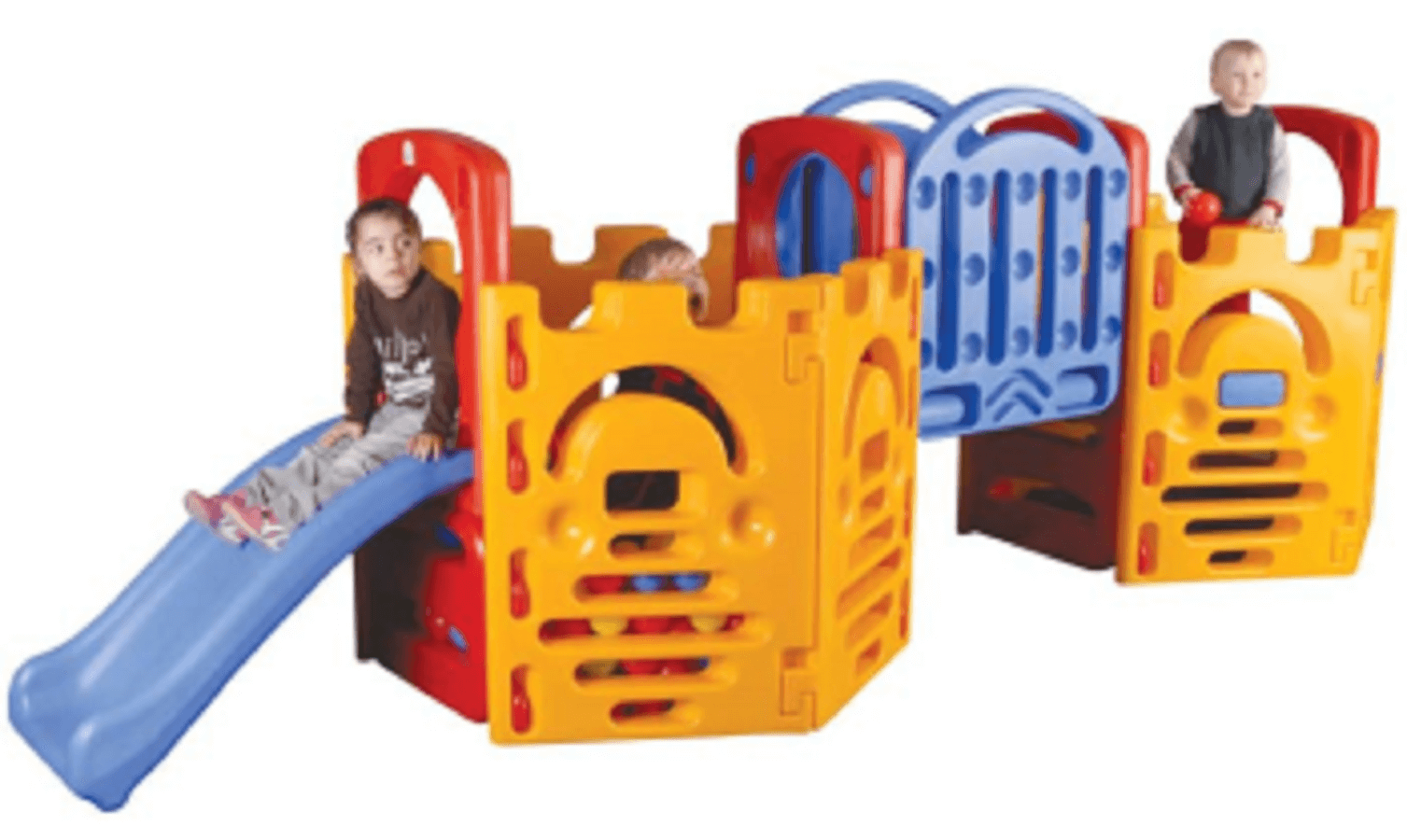 Megastar Saturn Slide tunnel Playground and Ball Pool Playset