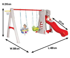  Sparky Slide And Swing Set Sizes