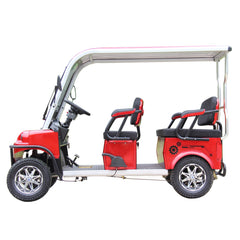 Megawheels 6 Seater Electric Golf Cart buggy  red