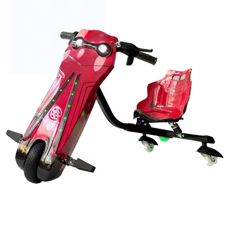 Megawheels dragonfly Drifting Electric Scooter 36 v 3 Wheel s With Key Start-red